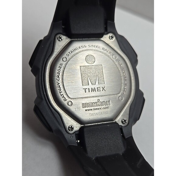 Timex Ironman Classic 30 Lap Watch 44mm Indiglo WR100M New Battery Quartz Mens - Picture 10 of 11